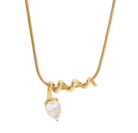 Crystal Viper Necklace